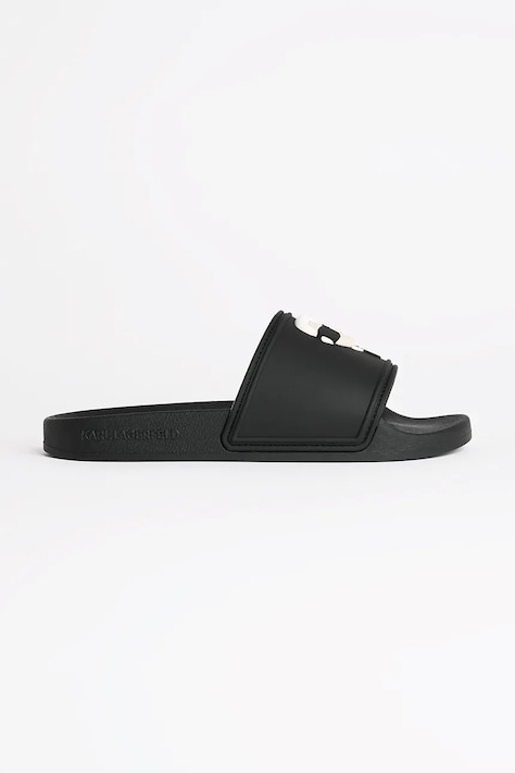 Παντόφλες Karl Lagerfeld KONDO 2.0 χρώμα: μαύρο, KL80905A