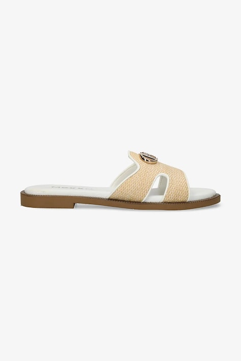 Mexx papuci NYLA ZUMO femei, culoarea alb, MI001602351W