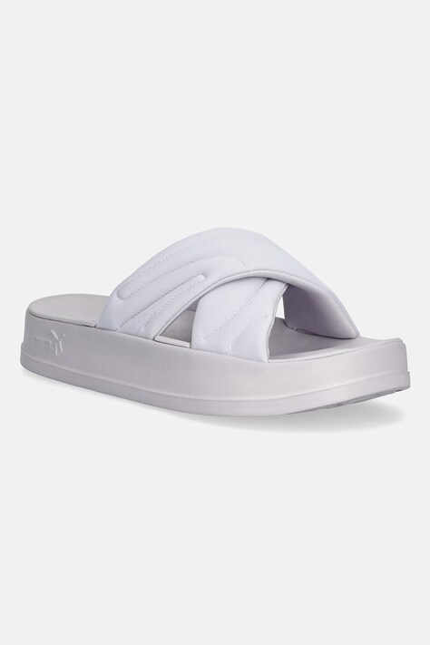 Puma klapki damskie Leadcat Platform fioletowe 400340