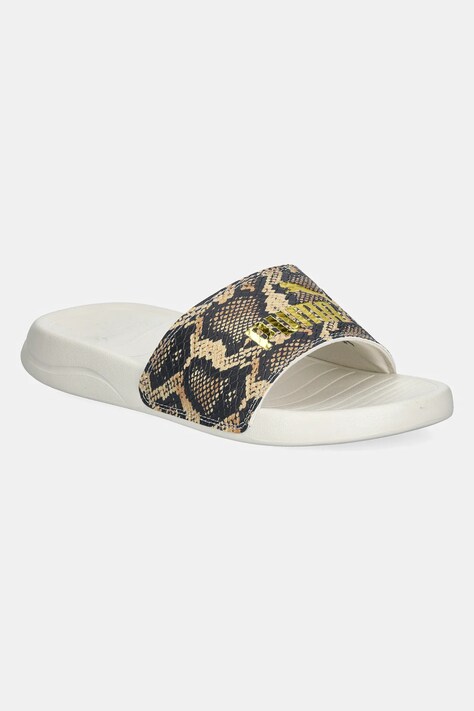 Puma papuci Popcat 20 Snake Chic femei, culoarea maro, 401706