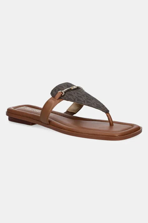 MICHAEL Michael Kors flip-flop Lena barna, női, lapos talpú, 40R5LEFS2B.227