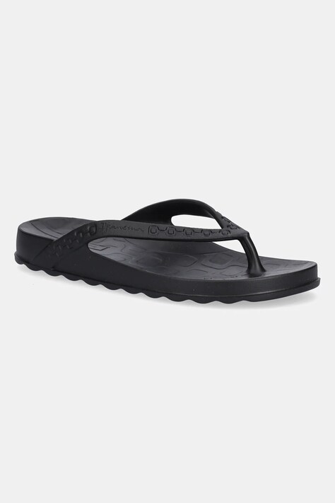 Šľapky Ipanema DUO SUNSET F čierna farba, na plochom podpätku, 83737-BH807