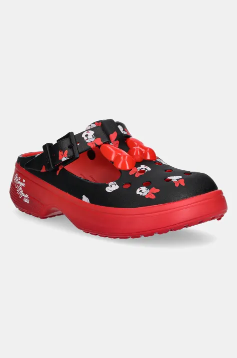 Crocs klapki Minnie Mouse Mary Jane Clog damskie kolor czarny 211143-90H