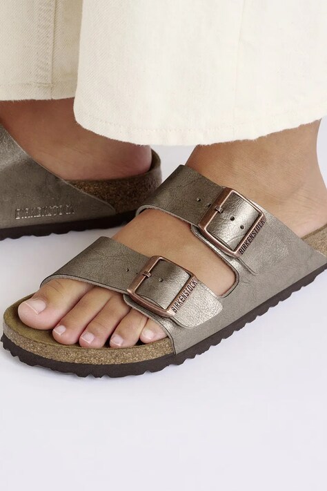 Шльопанці Birkenstock Arizona Graceful — SS25-KLD0OU, зелений — фото 8