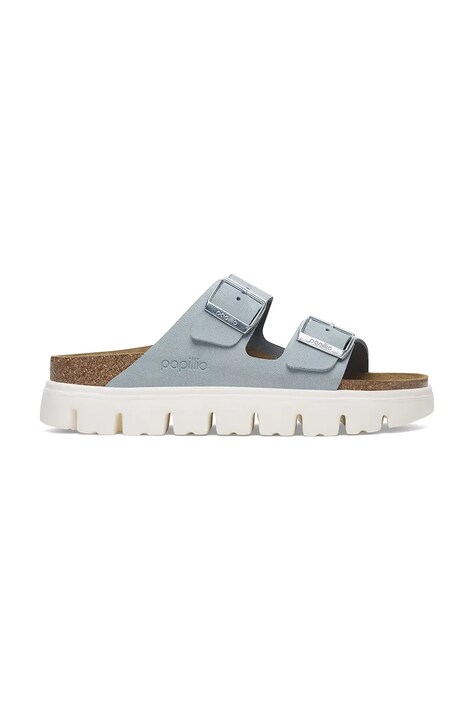 Birkenstock papuci din piele Birkenstock x Papillio Arizona Chunky femei, cu platforma, 1029141