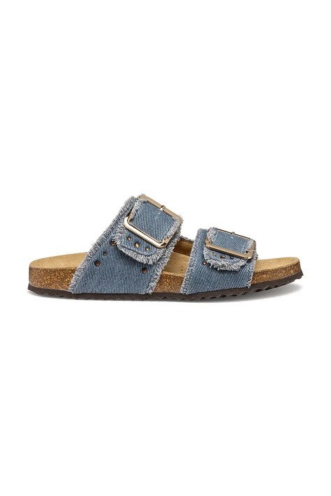 Geox ciabatte slide D BRIONIA R donna colore grigio D55Y3S 00011 C4005