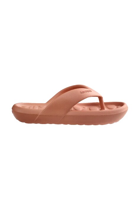 Havaianas klapki FLIP FLOP CANDY POP damskie kolor beżowy na platformie 4149964.9259