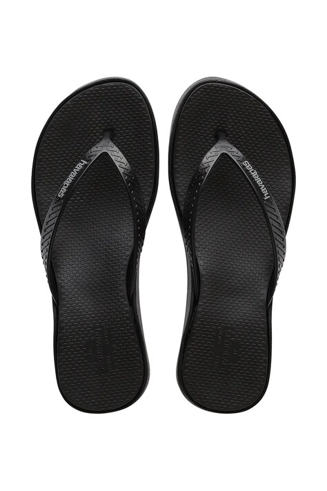 В'єтнамки Havaianas HIGH PLATFORM колір чорний на платформі 4150150.0090