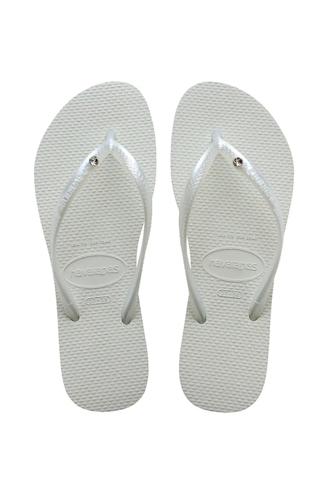 Havaianas slapi SLIM femei, culoarea alb, 4145651.0001