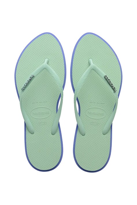 Вьетнамки Havaianas SLIM POINT женские цвет бирюзовый 4149584.3562