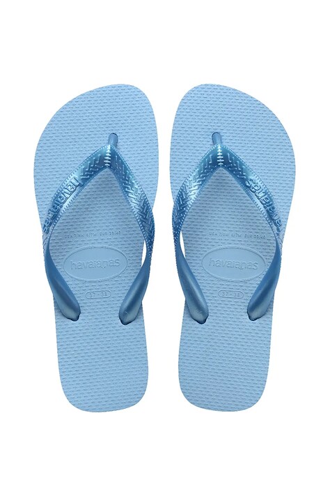 Pantofle Havaianas TOP SENSES dámské, modrá barva, 4149369.1056