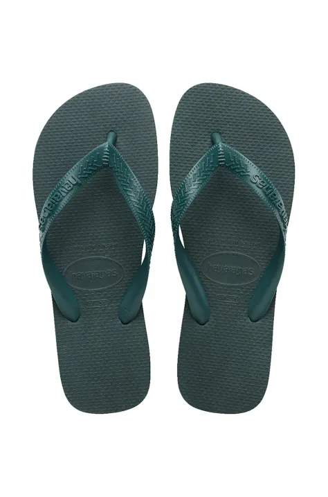 Havaianas japonki TOP SENSES damskie kolor zielony 4149369.5266