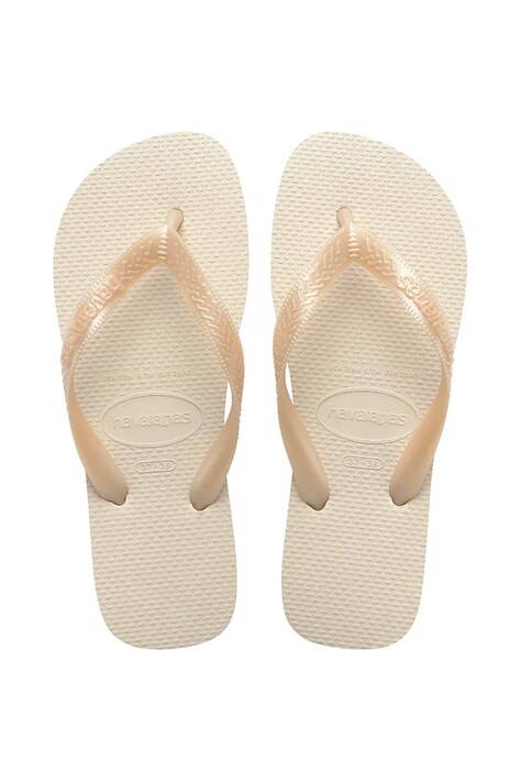Žabky Havaianas TOP SENSES dámské, béžová barva, 4149369.8811