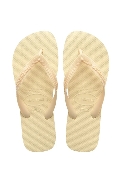 Σαγιονάρες Havaianas TOP SENSES χρώμα: μπεζ, 4149369.9256