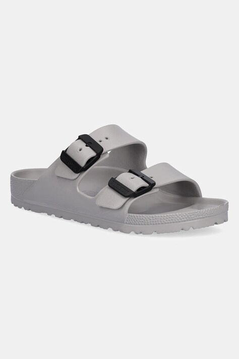 Pantofle Birkenstock Arizona Stealth Buckle EVA dámské, šedá barva, 1029800
