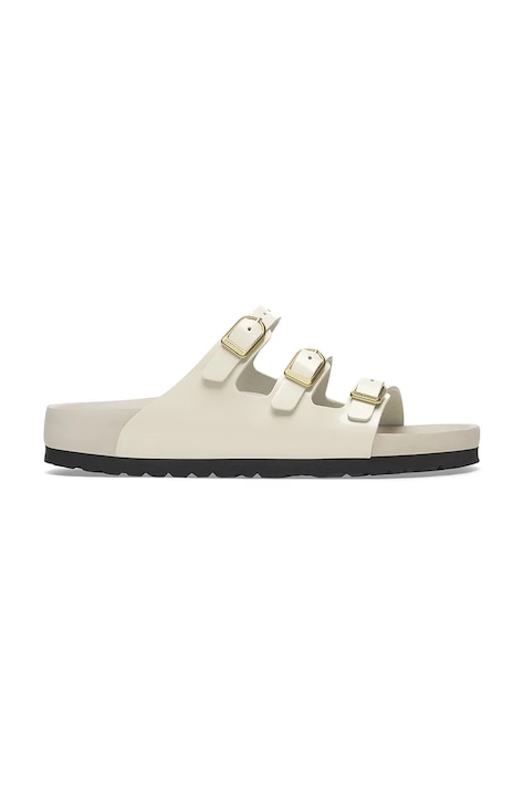 Birkenstock papuci Florida D-Buckle Exq culoarea bej, 1029355
