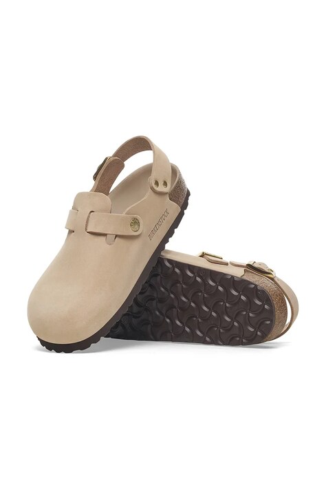 Шльопанці з нубуку Birkenstock Tokio — фото 6