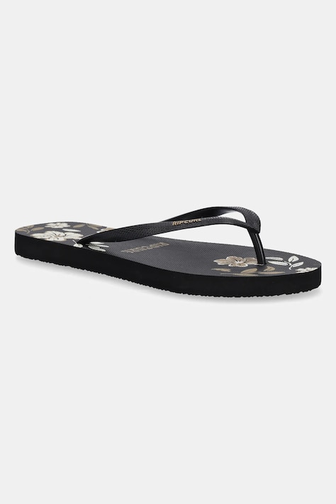 Šľapky Rip Curl dámske, čierna farba, na plochom podpätku, 174WOT