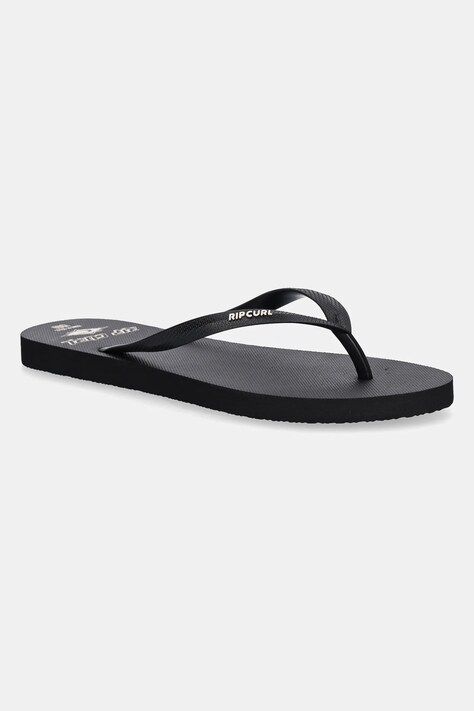 Rip Curl slapi femei, culoarea negru, cu toc plat, 17SWOT