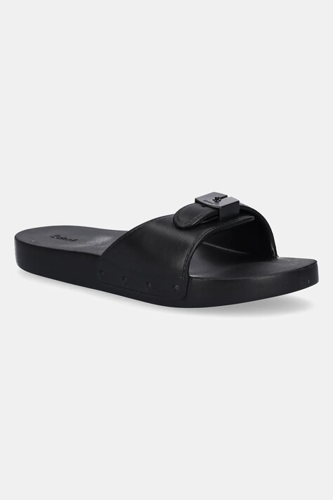 Scholl papuci PESCURA femei, culoarea negru, F314551004
