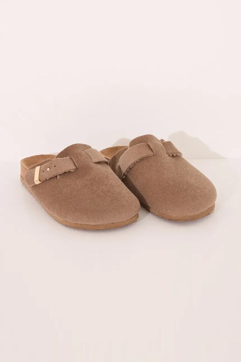 Pantofle women'secret CLOG SLIPPERS béžová barva, 4999671