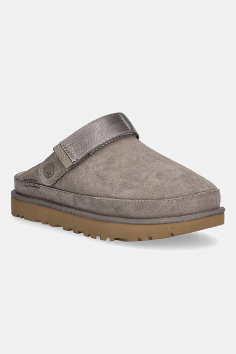 UGG suede sliders Goldenstar Clog women's brown color 1138252.SKP