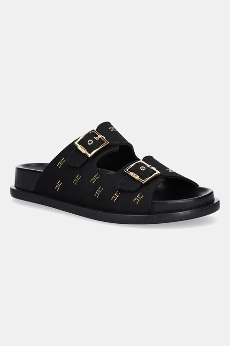 Elisabetta Franchi papucs fekete, F4A2-E0310