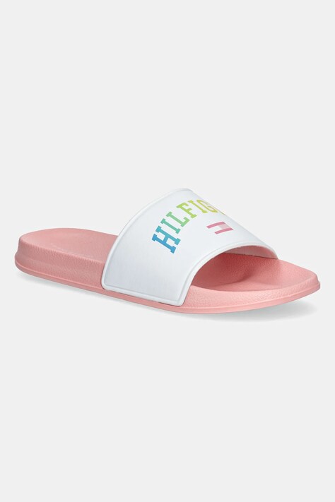 Tommy Hilfiger slapi copii culoarea portocaliu, T3A0-33813