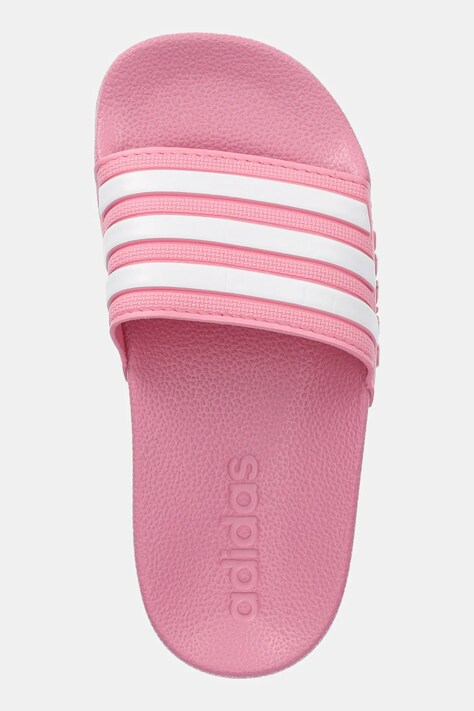 Дитячі шльопанці adidas ADILETTE SHOWER — SS25-KLG015, рожевий — фото 4