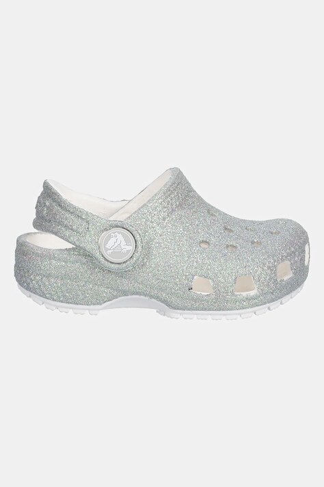 Шльопанці Crocs CLASSIC IRIDESCENT GLITTER CLOG KIDS — фото 2