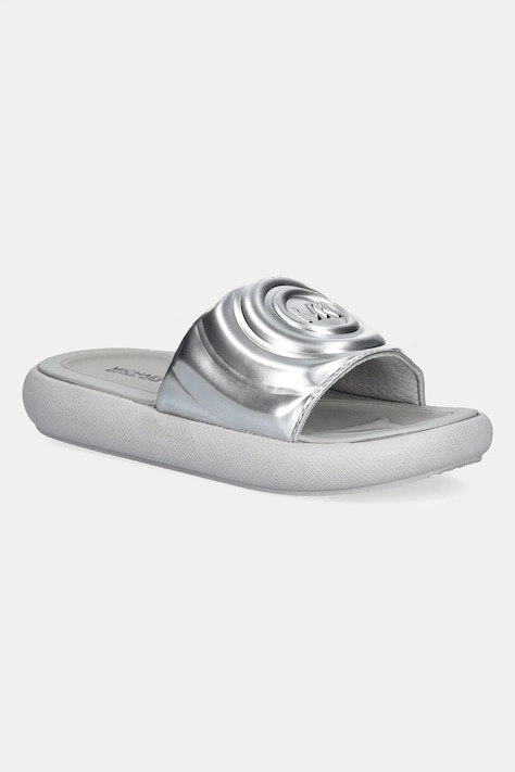 Шльопанці Michael Kors RAELYNN MASYN колір срібний MK01421040