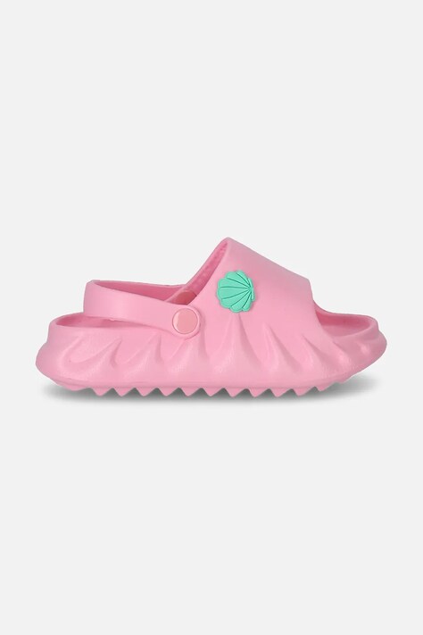 Coccodrillo șlapi copii culoarea roz, SHOES GIRL