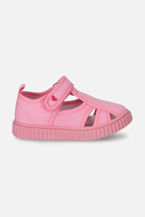 Дитячі тапочки Coccodrillo колір рожевий SHOES GIRL