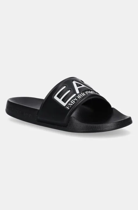 EA7 Emporio Armani ciabattine per bambini colore nero 7Y000037 AF15118