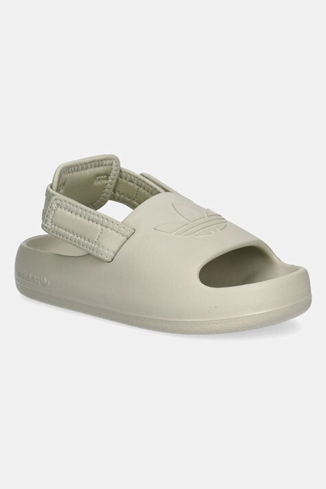 Παιδικά σανδάλια adidas Originals ADIFOM ADILETTE χρώμα: μπεζ, IG8434