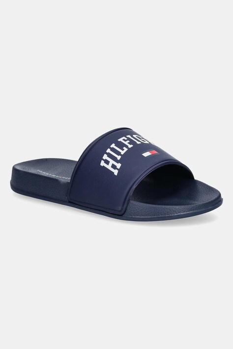 Tommy Hilfiger șlapi copii culoarea bleumarin, T3X0-33916