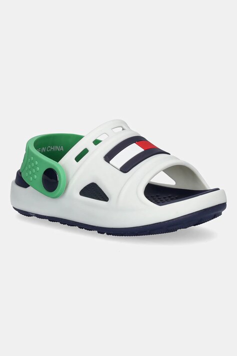 Παιδικές παντόφλες Tommy Hilfiger χρώμα: άσπρο, T3X2-33905