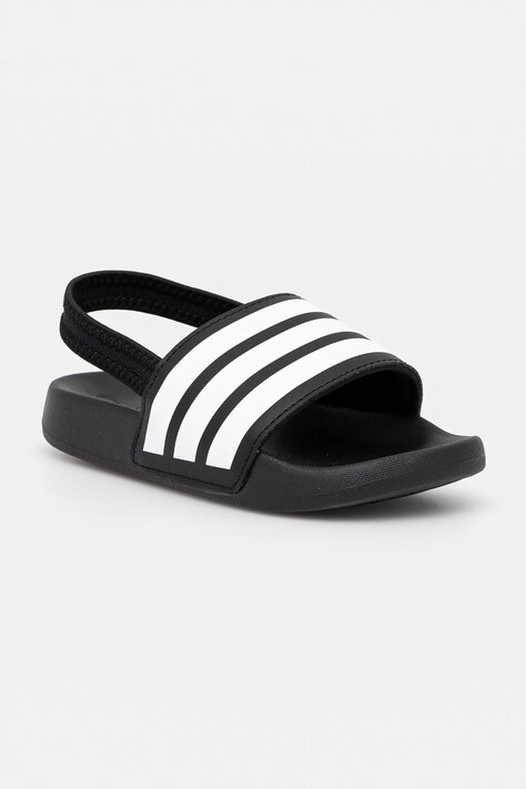 adidas sandale copii ADILETTE ESTRAP culoarea negru, JR5328