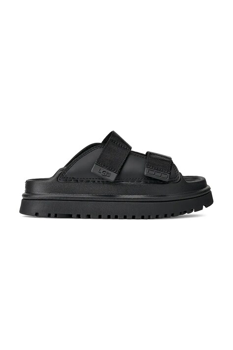 Παντόφλες UGG GOLDENGLOW SLIDE χρώμα: μαύρο, 1166513K