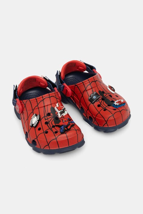Шльопанці Crocs SPIDER-MAN ALL TERRAIN CLOG колір червоний 209258