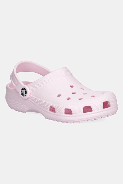Дитячі шльопанці Crocs колір рожевий 206991