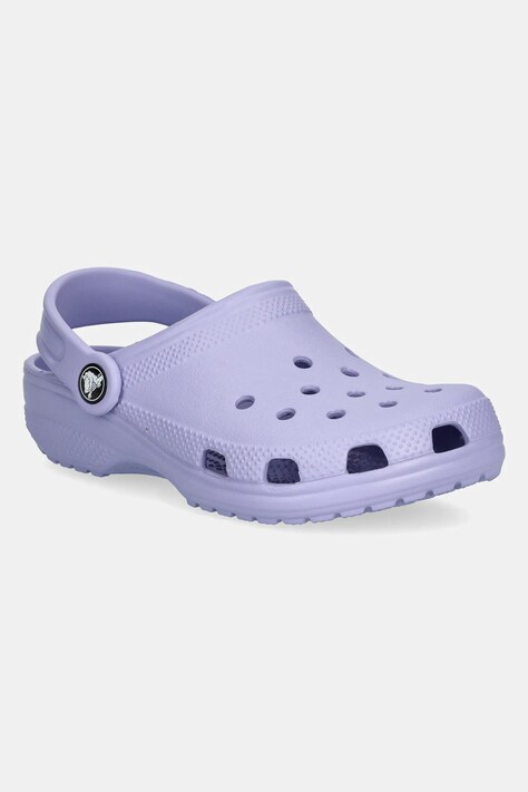 Dětské pantofle Crocs fialová barva, 206991