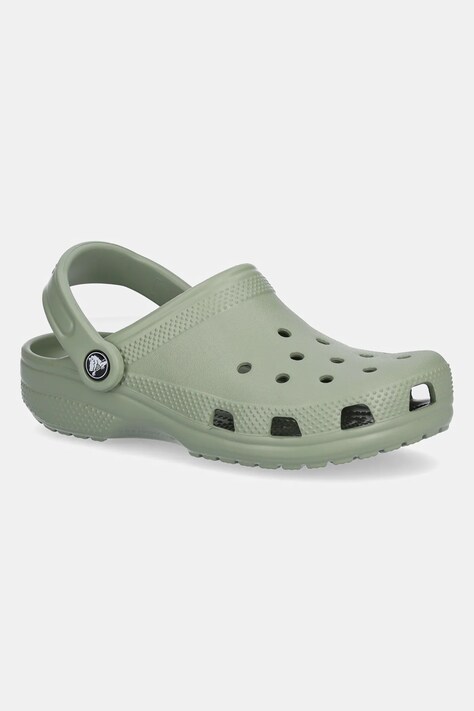 Crocs slapi copii culoarea verde, 206991