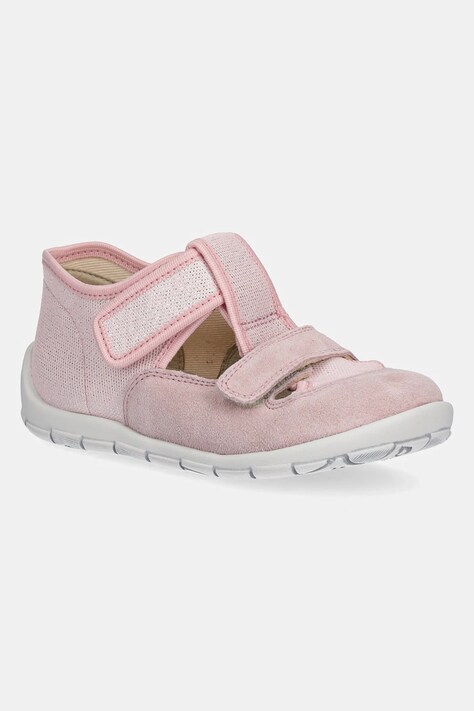 Froddo kapcie dziecięce CLASSIC SLIPPERS kolor różowy G1700412
