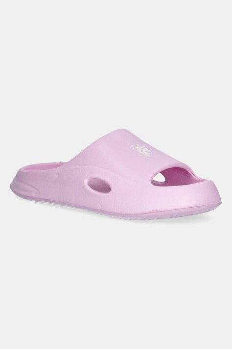 U.S. Polo Assn. slapi copii RYDER001 culoarea violet, RYDER001K/5G2