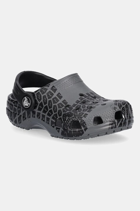 Crocs klapki CLASSIC TIRE PRINT CLOG T kolor szary 211267