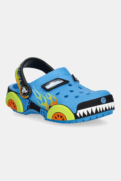 Crocs klapki dziecięce CLASSIC IAM MONSTER TRUCK CLOG T kolor niebieski 211305
