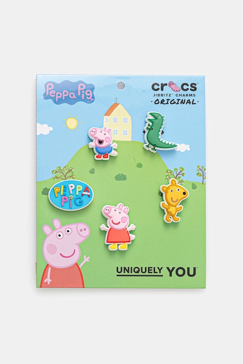 Crocs przypinki do obuwia Peppa Pig Character 5Pck 5-pack kolor multicolor 10015107