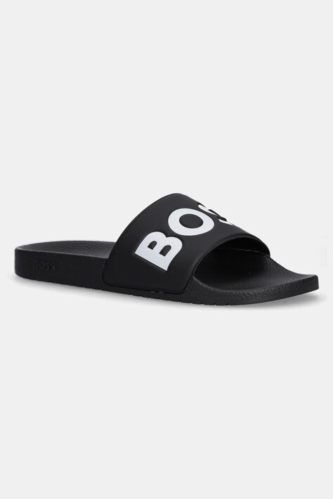 BOSS papuci Aryeh barbati, culoarea negru, 50536835