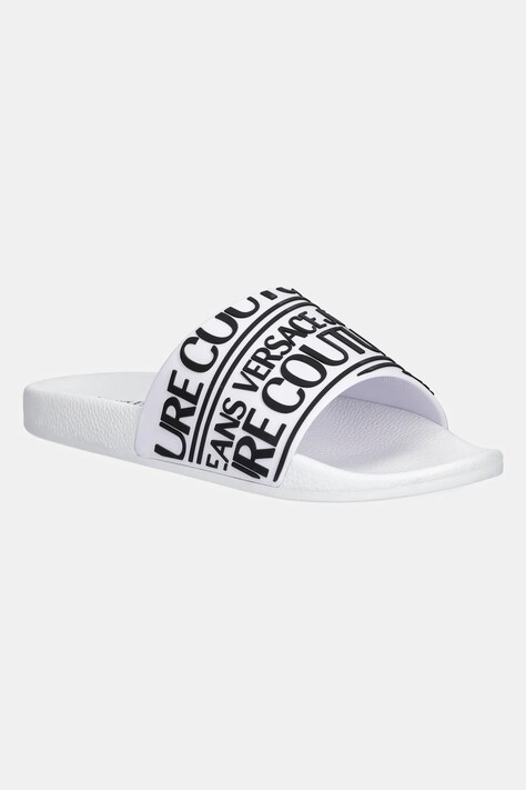 Шлепанцы Versace Jeans Couture мужские цвет белый 78YA3SQ1 71352 003